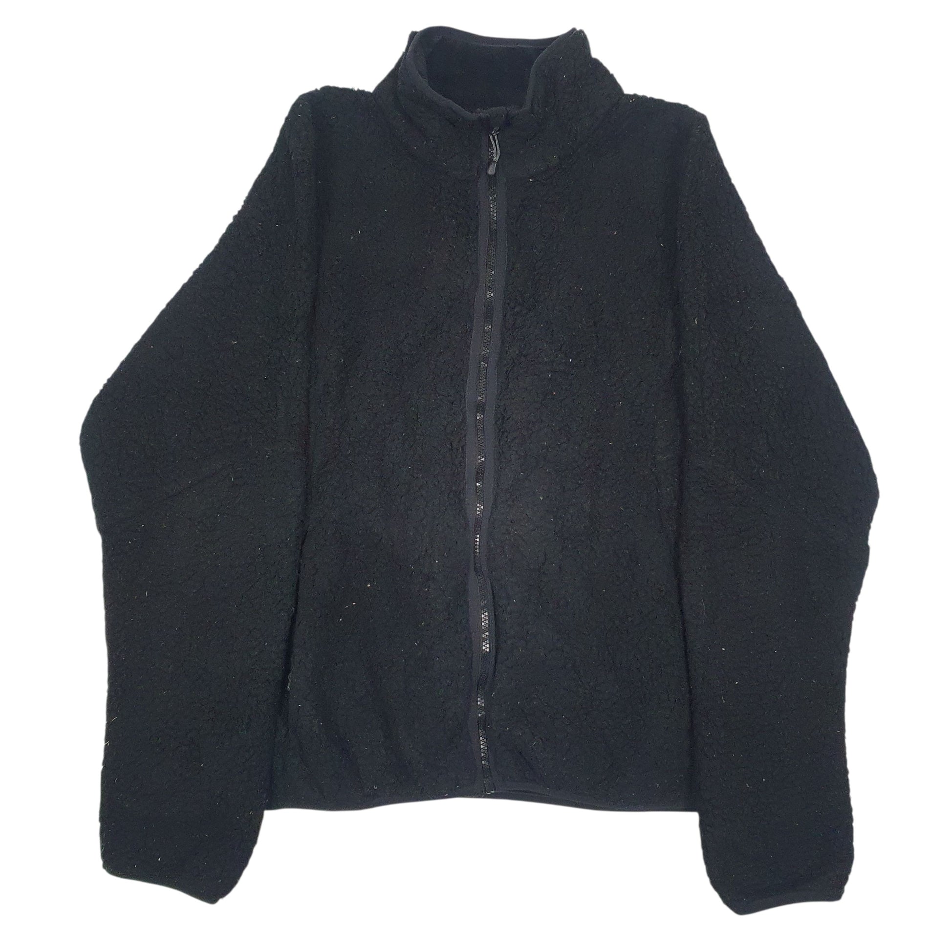 Womens Black Champion C9 Full Zip Jumper