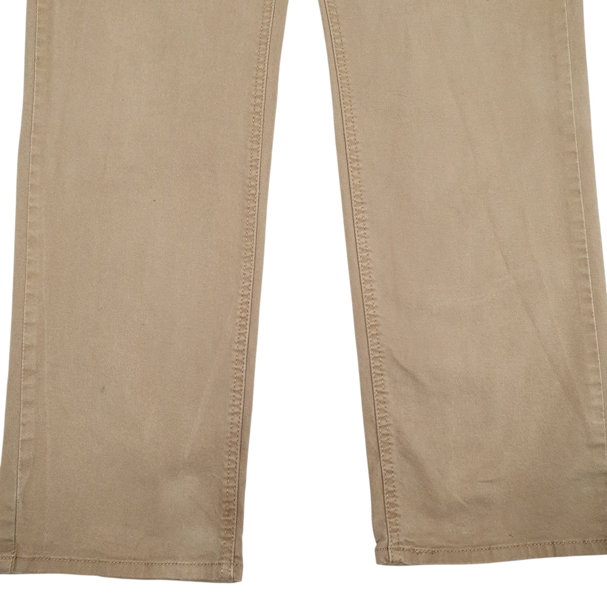Mens Brown Levis Athletic  Jeans