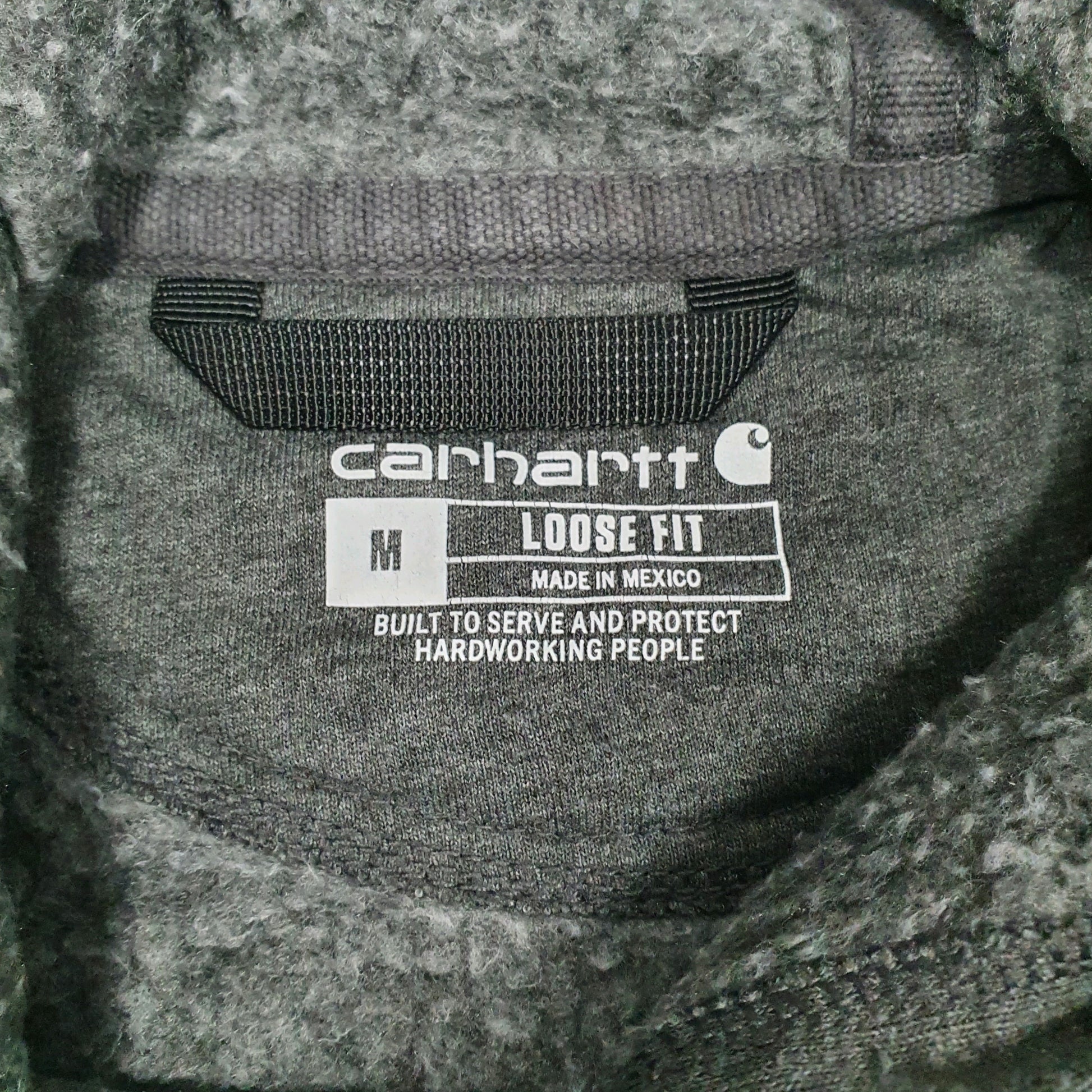 Mens Grey Carhartt  Hoodie Jumper