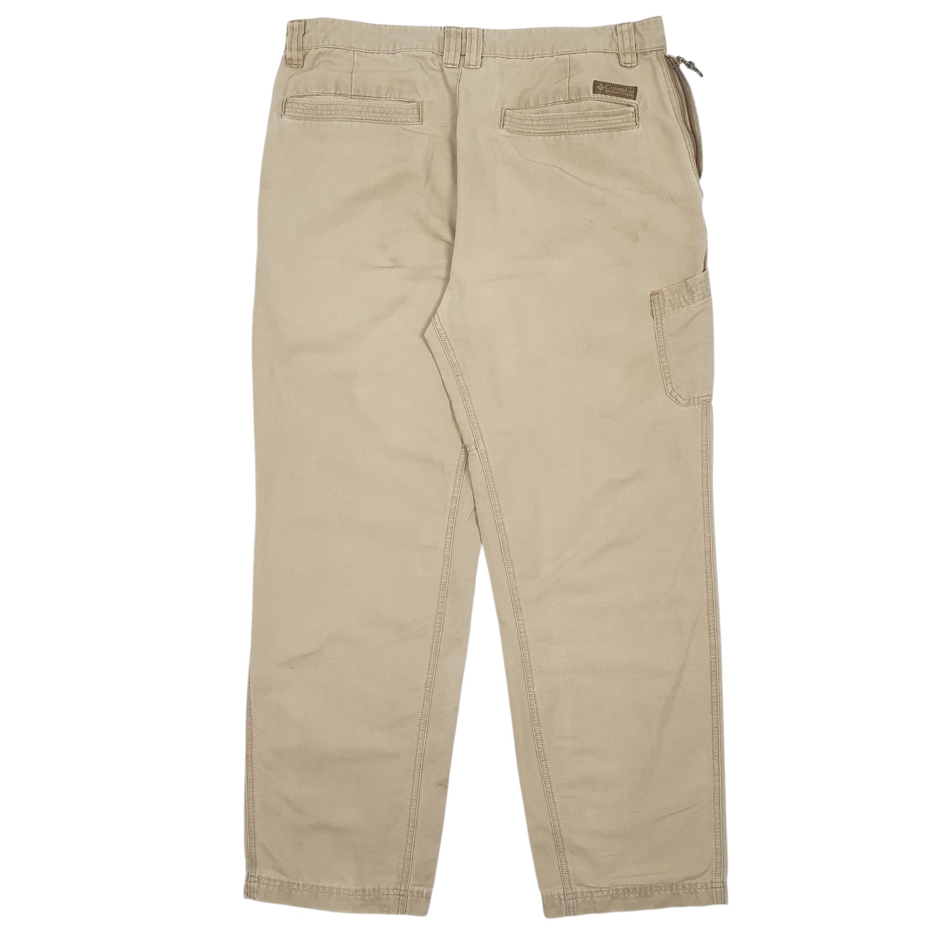 Mens Beige Columbia Sportswear Brand   Trousers