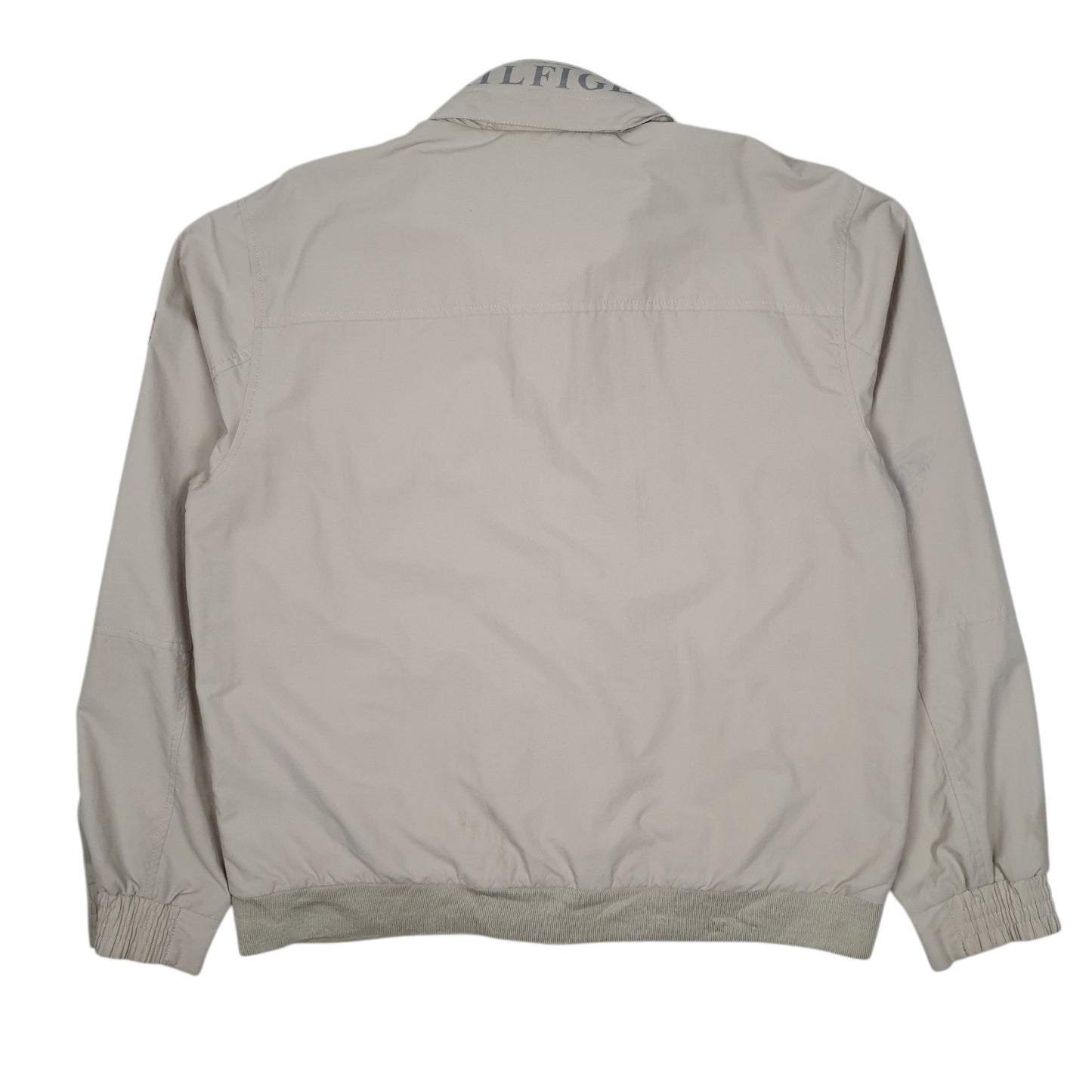 Mens Cream Tommy Hilfiger Hooded  Coat