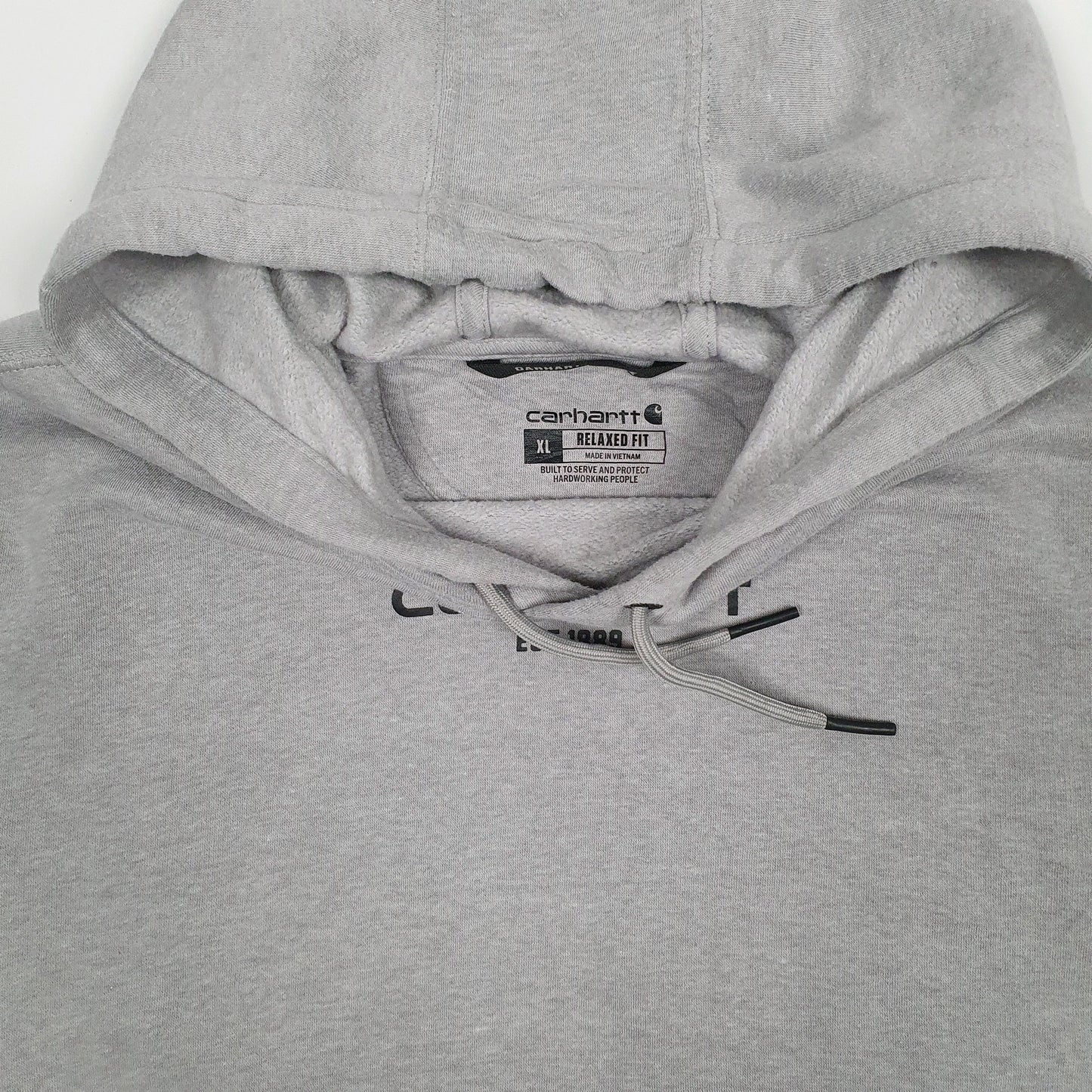 Mens Grey Carhartt  Hoodie Jumper