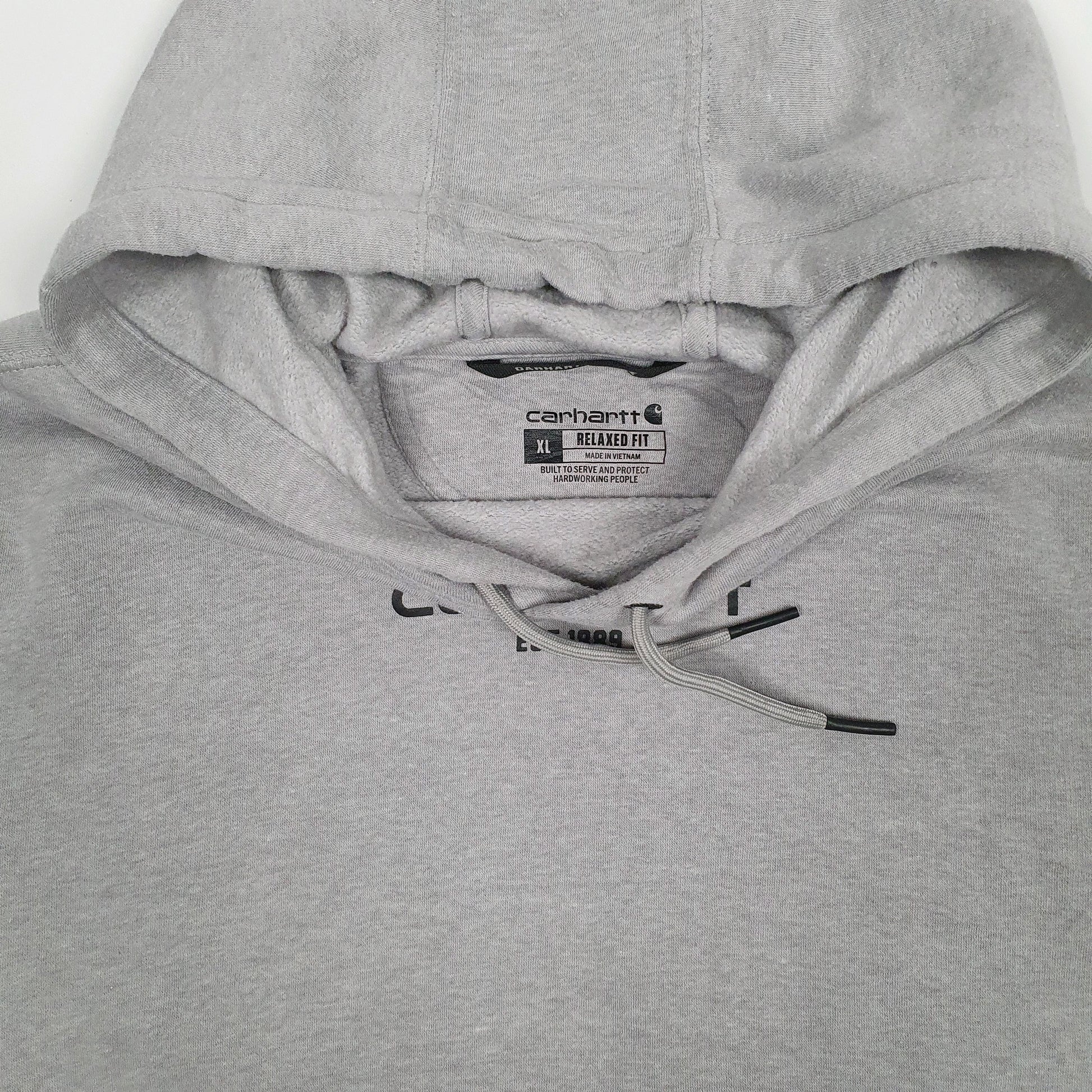 Mens Grey Carhartt  Hoodie Jumper