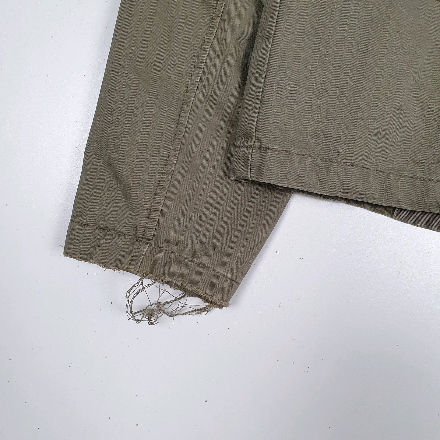 Mens Green Stegol Military Bomber  Coat