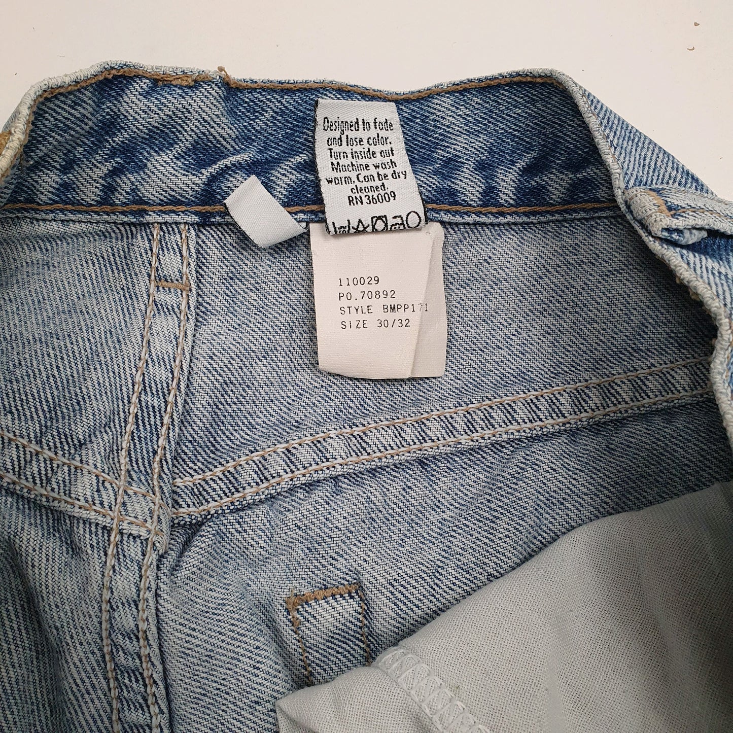 Mens Blue Calvin Klein Vintage 90s Made in USA  Jeans