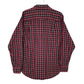 Mens Red Wrangler Wrinkle Resist  Shirt