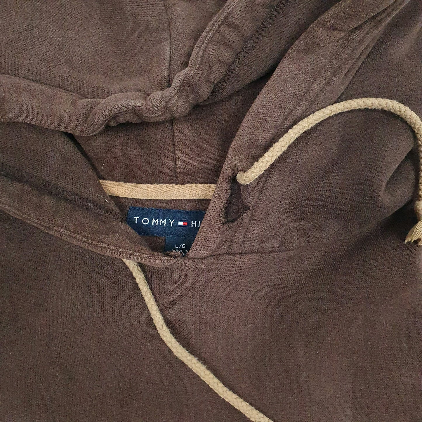 Mens Brown Tommy Hilfiger  Hoodie Jumper