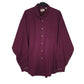 Mens Purple L.L.Bean  Long Sleeve Shirt