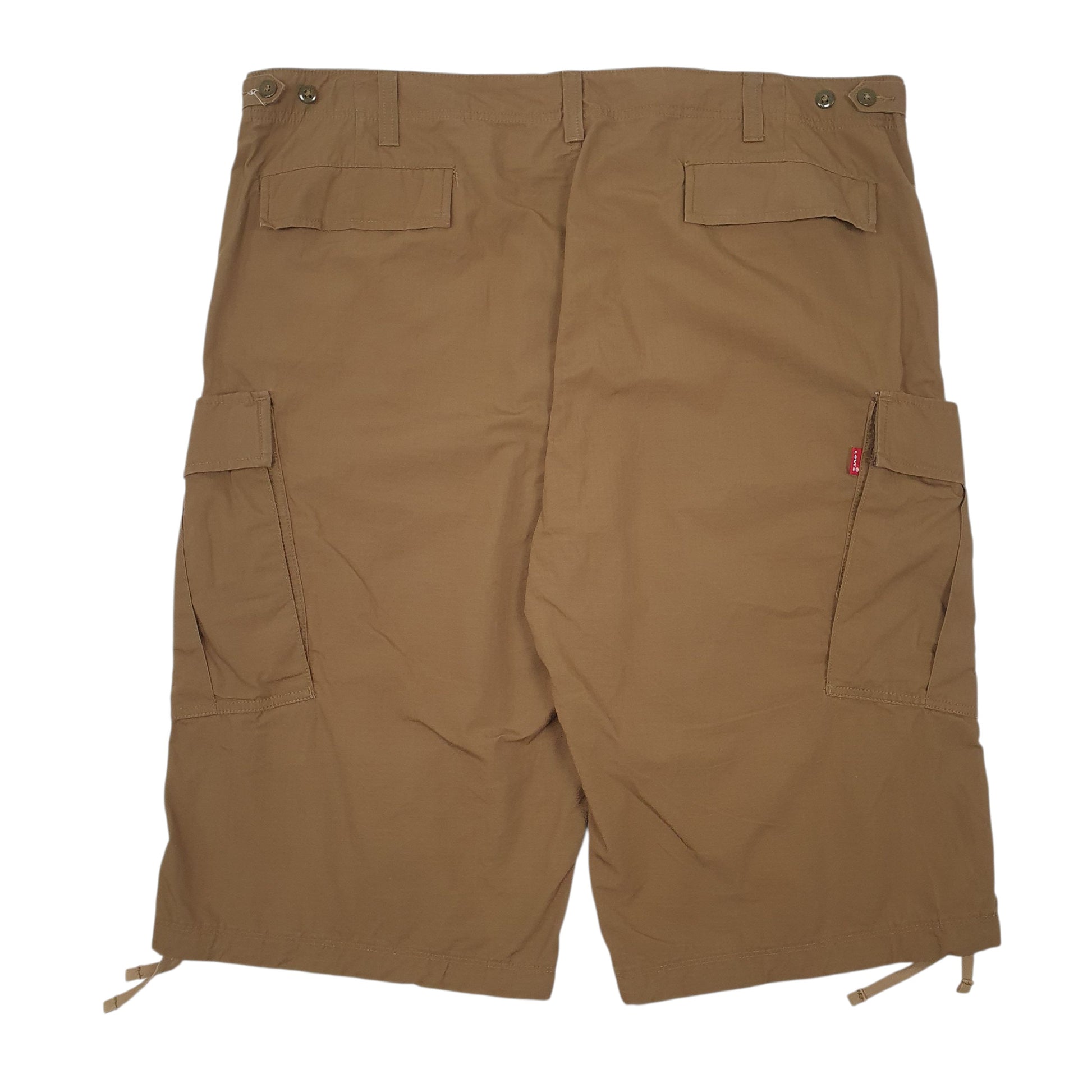 Mens Khaki Levis  Hoodie Shorts