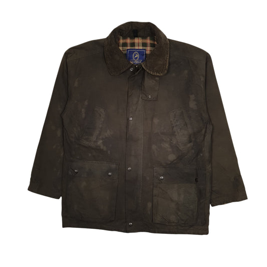 Mens Green P.G.Field Coat