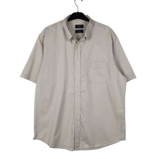 Mens Cream Dockers  Short Sleeve Shirt