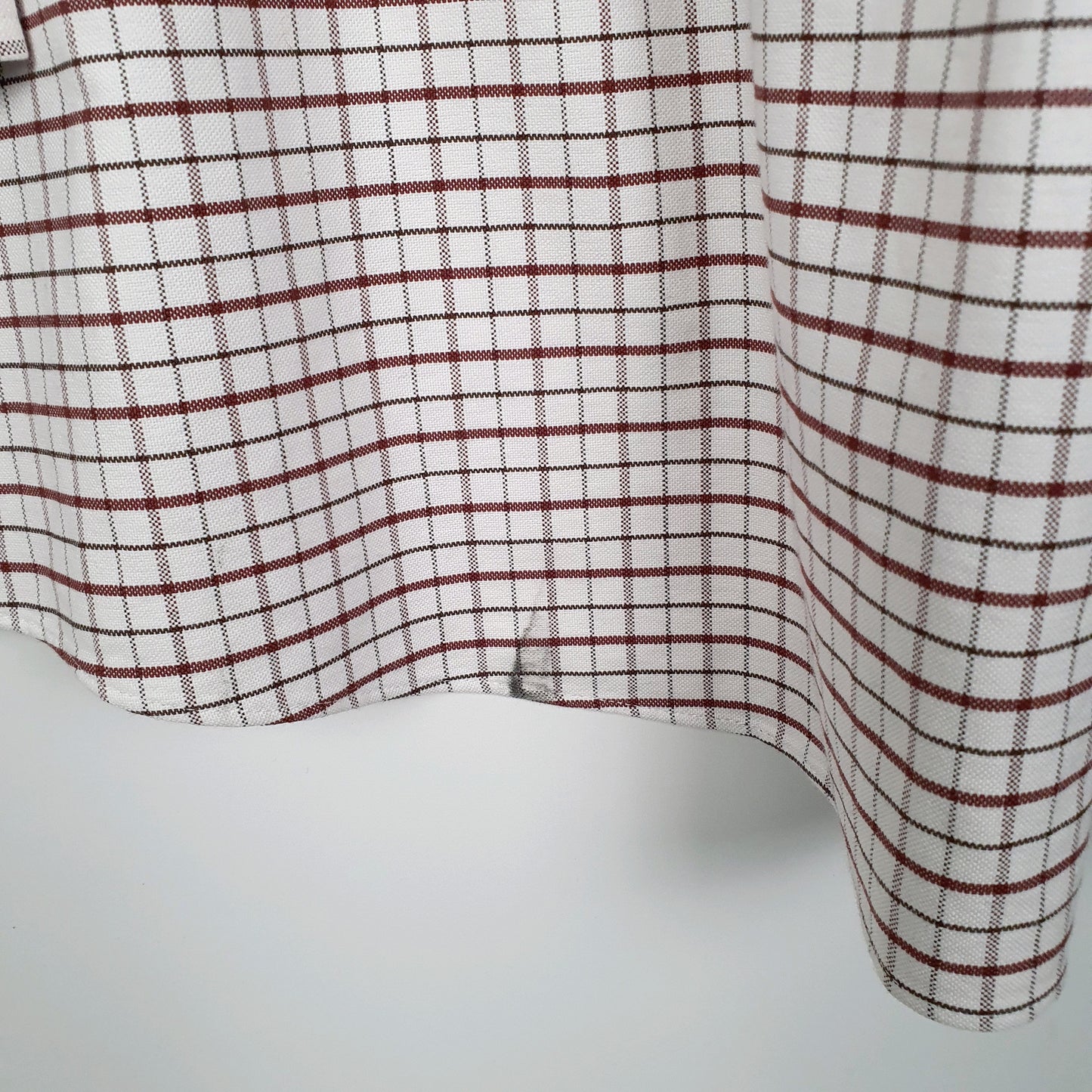 Mens Burgundy L.L.Bean   Shirt