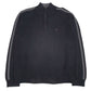 Mens Grey Tommy Hilfiger Knit Quarter Zip Jumper