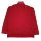 Mens Red Nautica  Quarter Zip Jumper