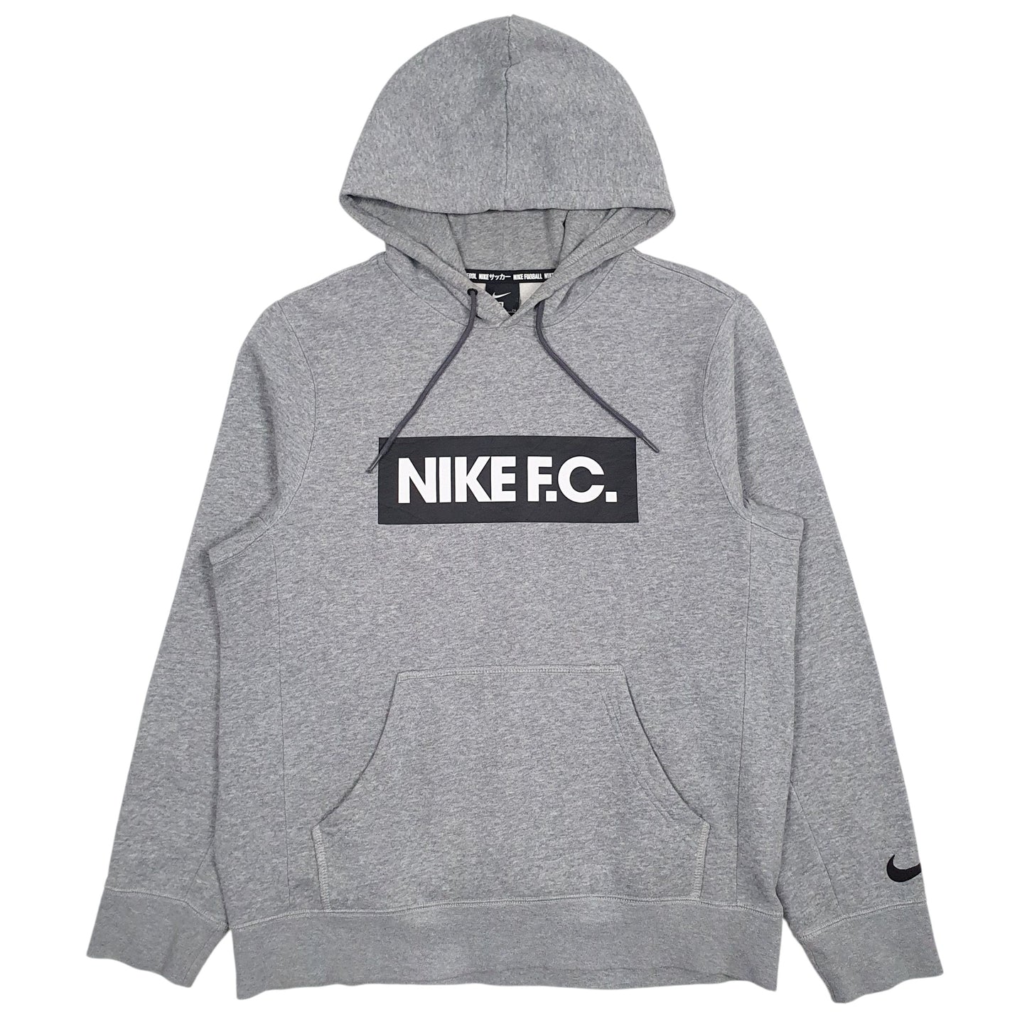 Mens Grey Nike  Hoodie Jumper