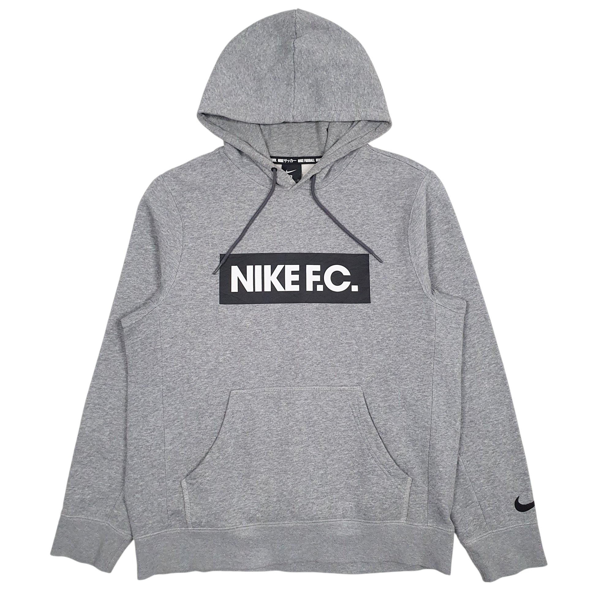 Mens Grey Nike  Hoodie Jumper