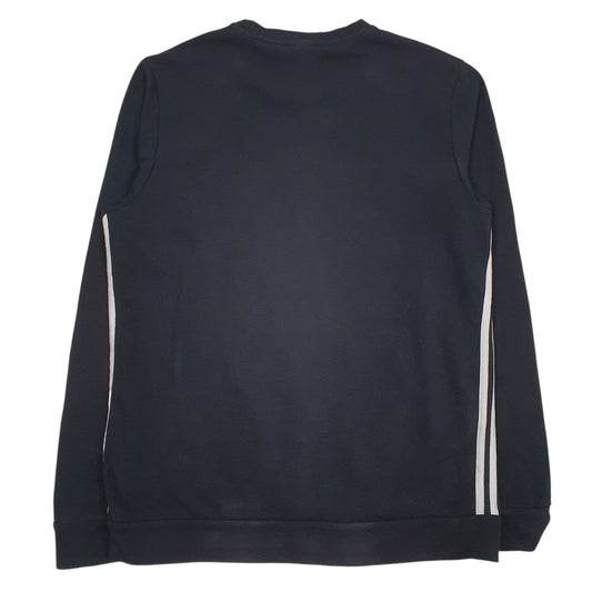 Mens Black Adidas  Crewneck Jumper