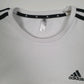Mens White Adidas  Crewneck Jumper