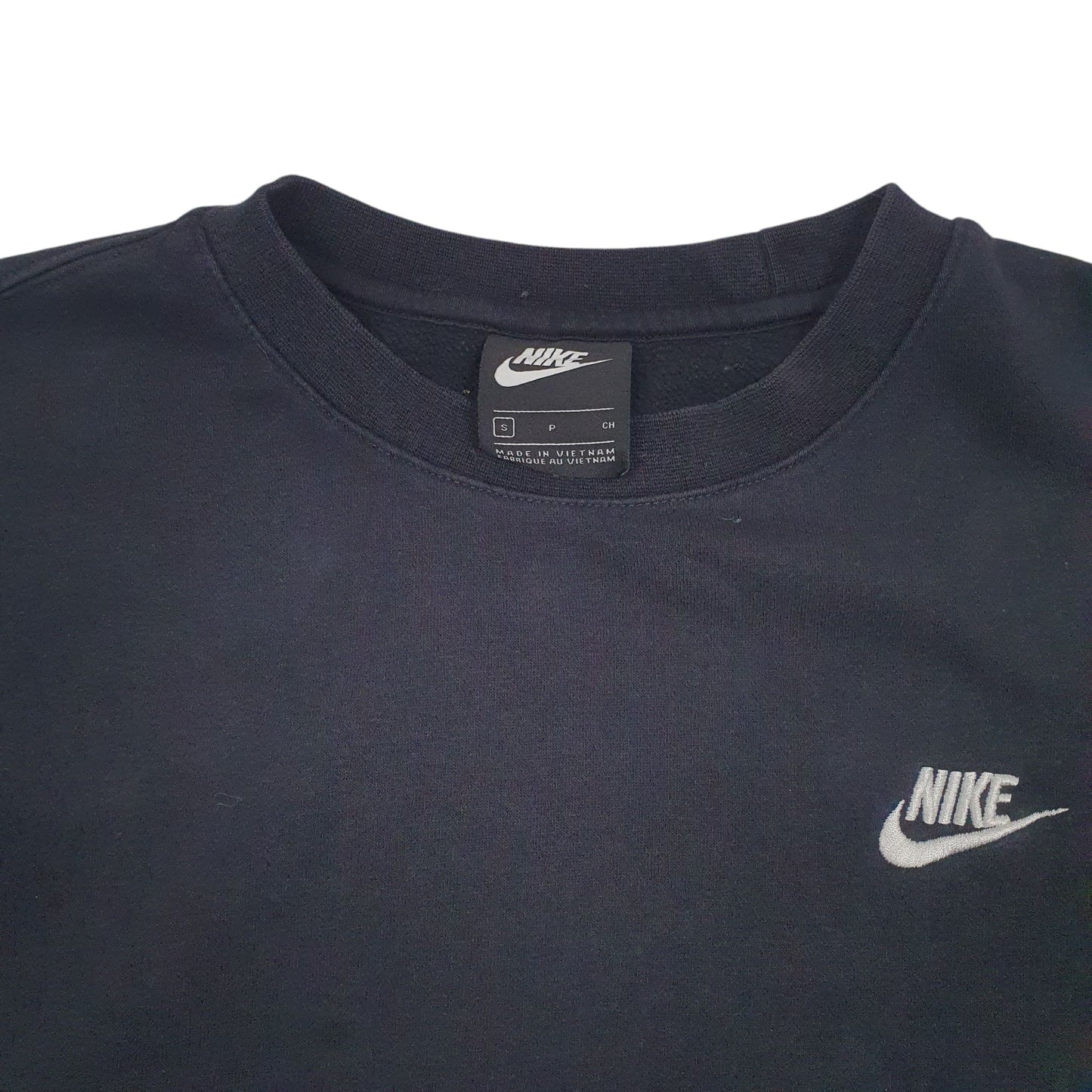 Womens Black Nike  Crewneck Jumper