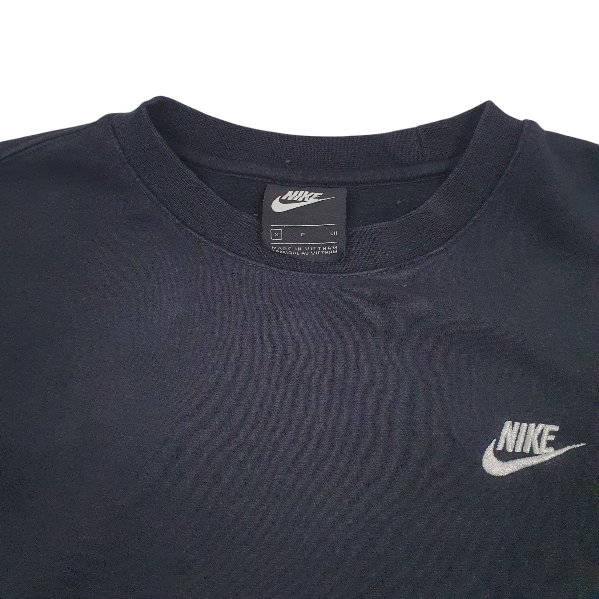 Womens Black Nike  Crewneck Jumper