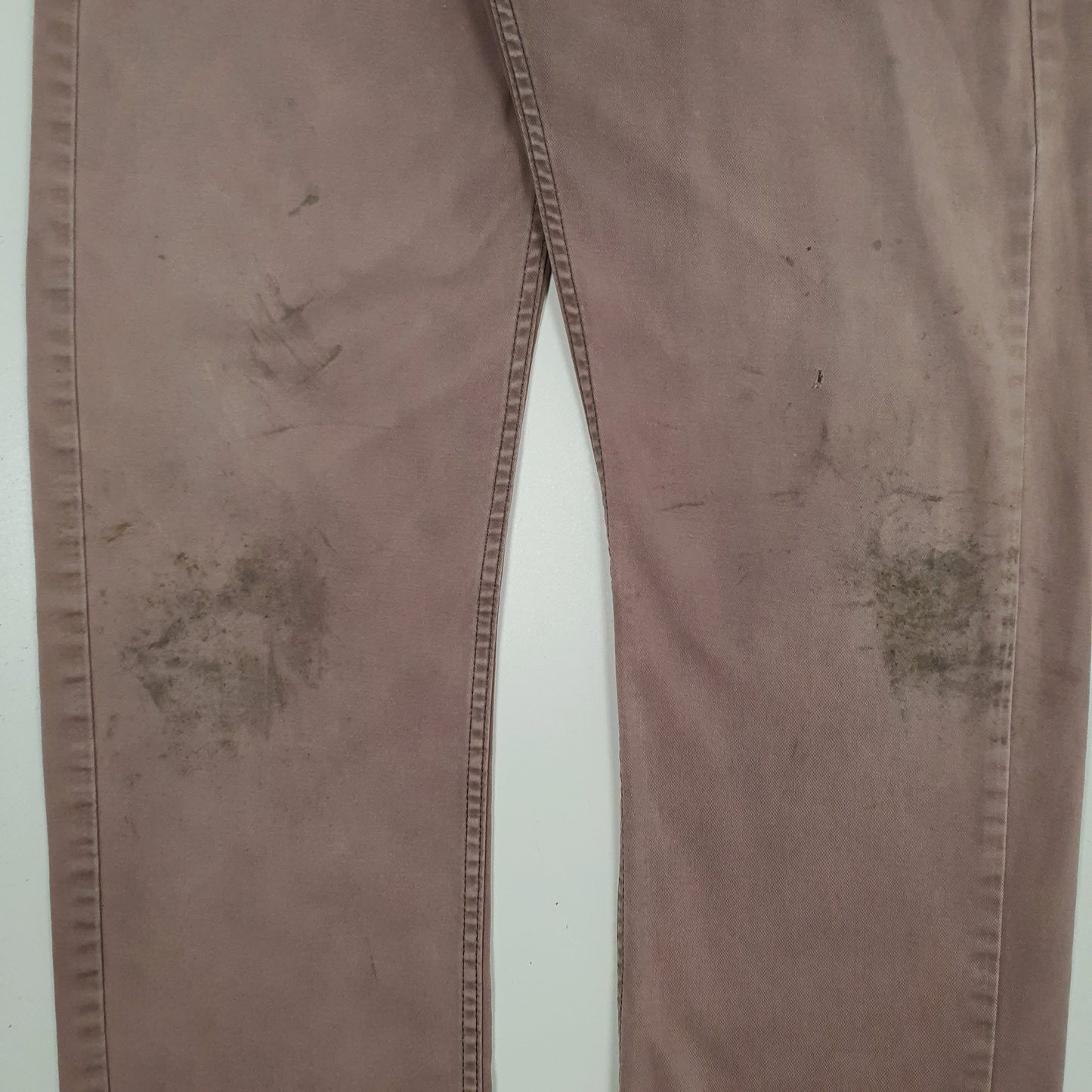 Mens Pink Dickies   Trousers