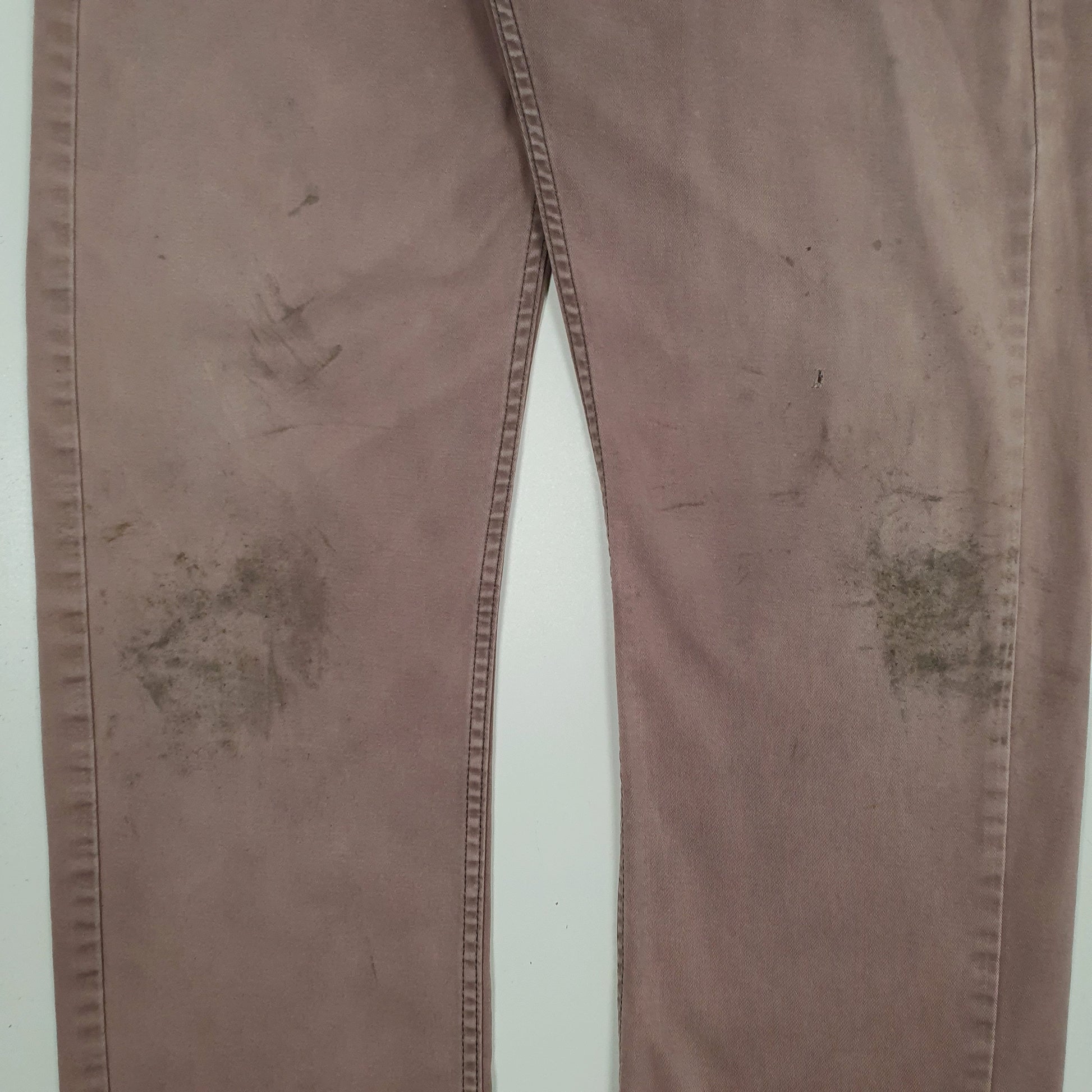 Mens Pink Dickies   Trousers