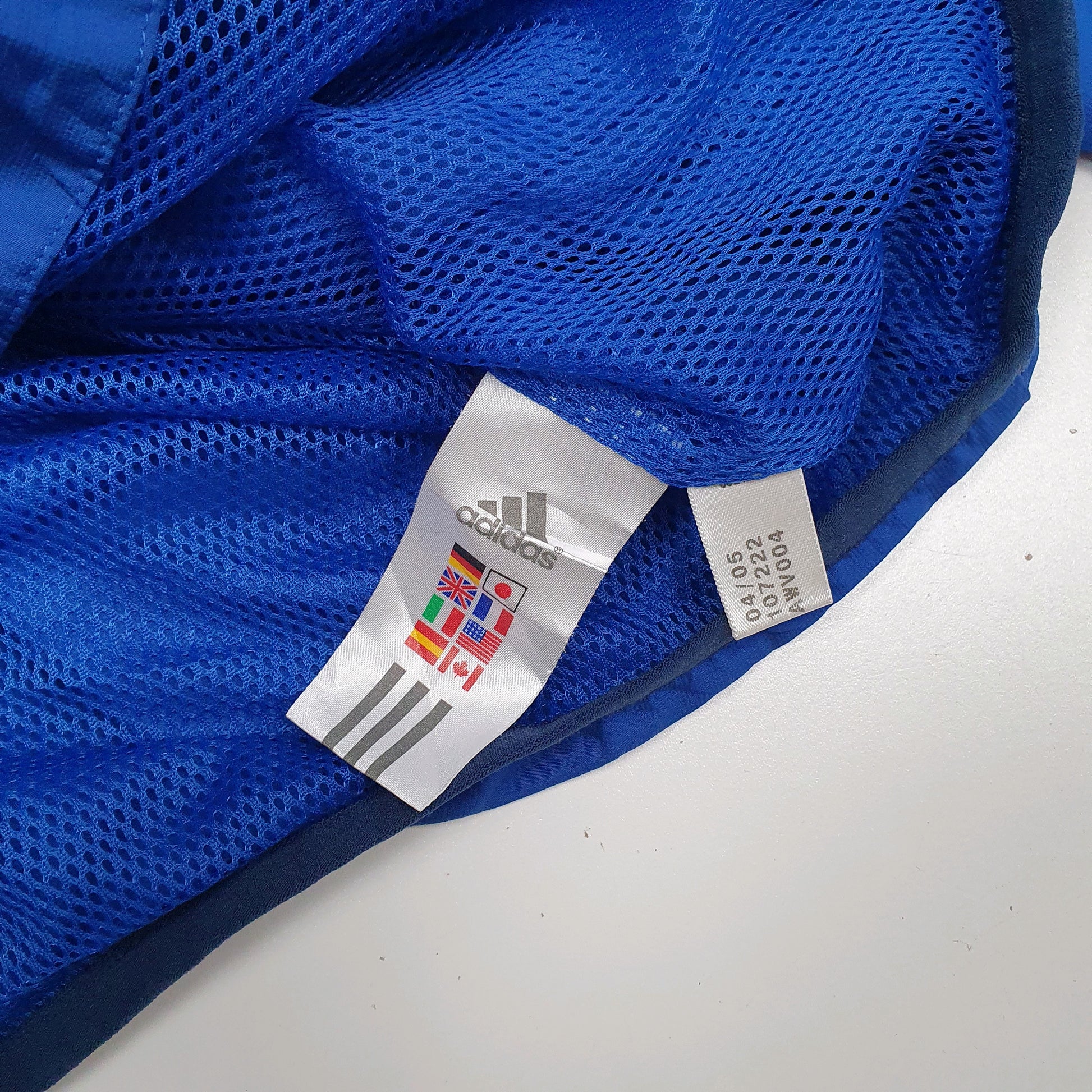 Womens Blue Adidas Vintage 00s  Coat