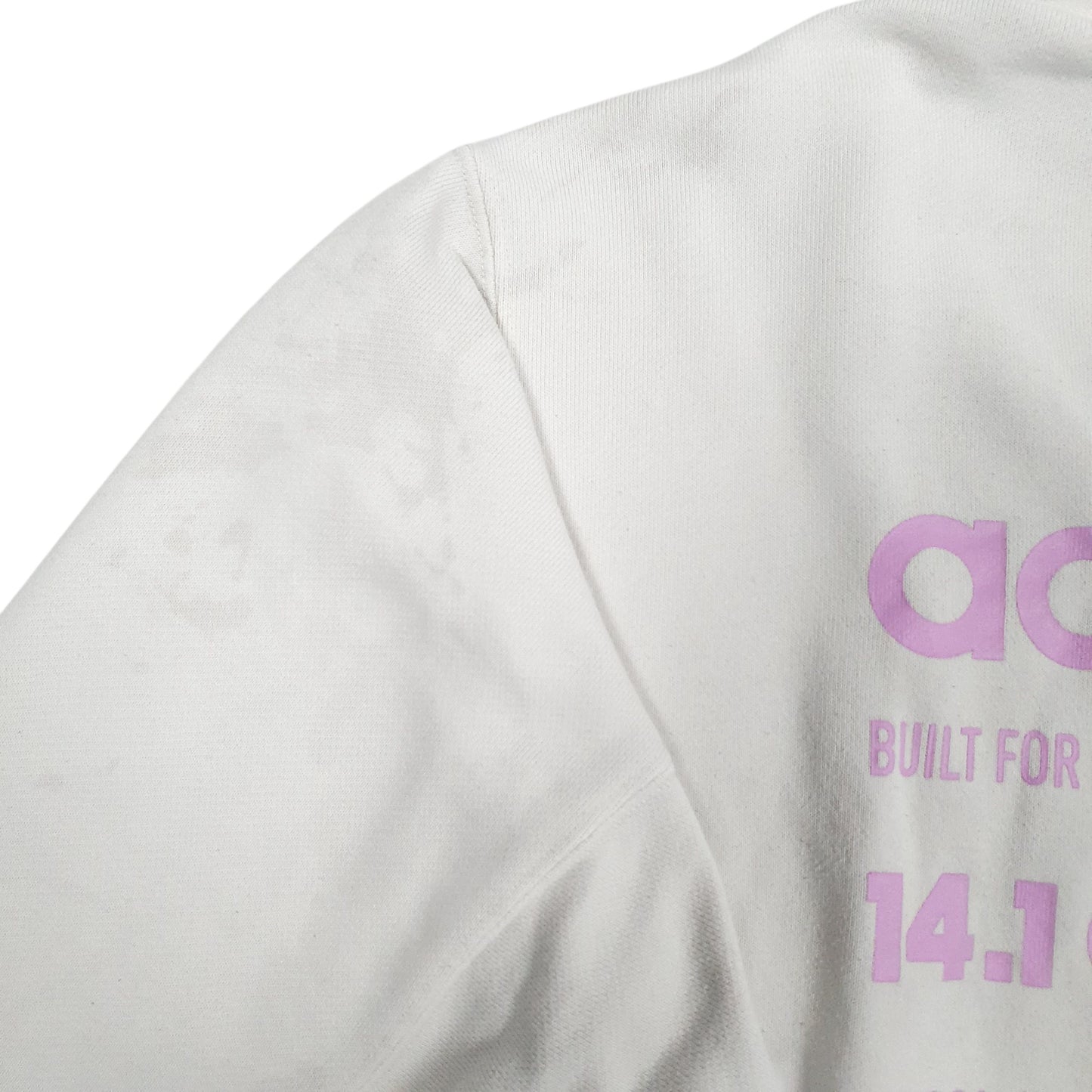 Mens White Adidas  Hoodie Jumper