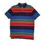 Mens Blue Polo Ralph Lauren Custom Fit Short Sleeve Polo Shirt