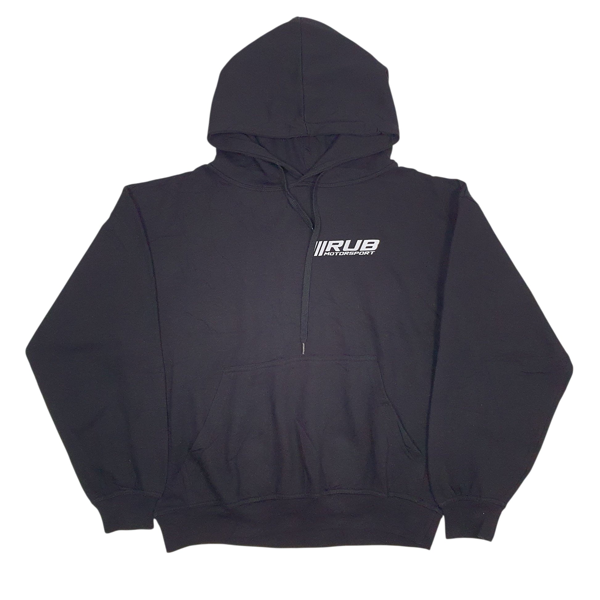 Mens Black Dickies Rub Motorsport Hoodie Jumper