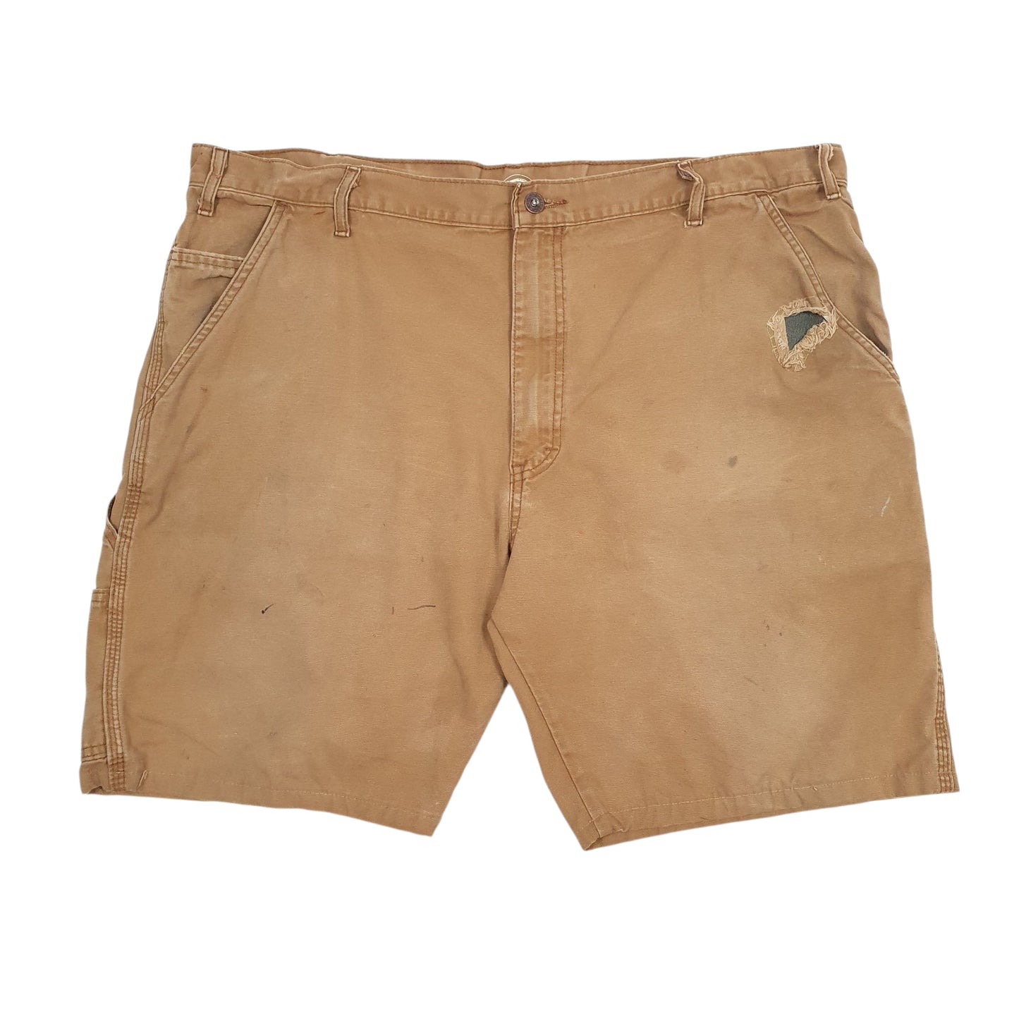 Mens Brown Dickies  Denim Shorts