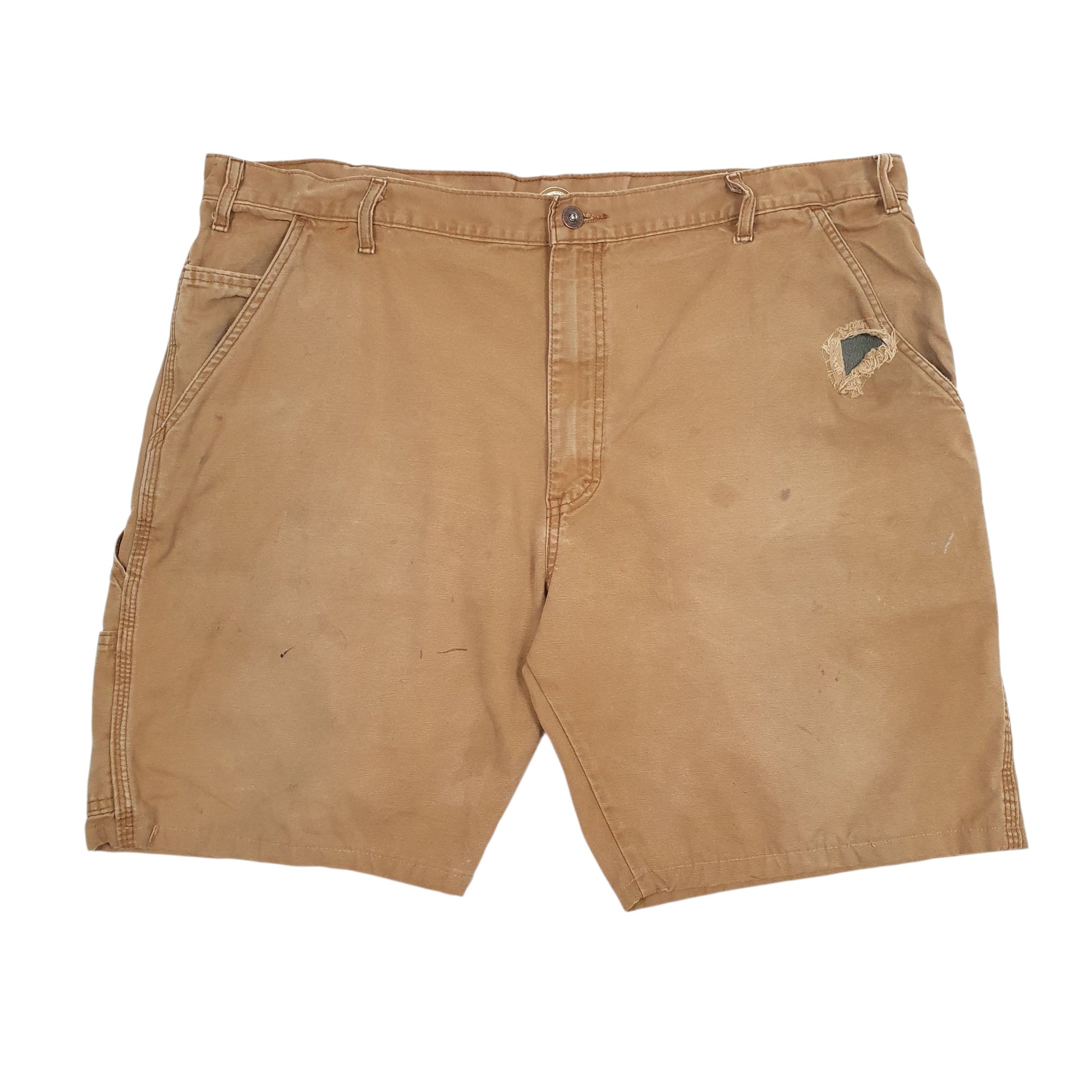 Mens Brown Dickies  Denim Shorts