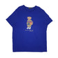 Mens Blue Polo Ralph Lauren Polo Bear Basketball Short Sleeve T Shirt