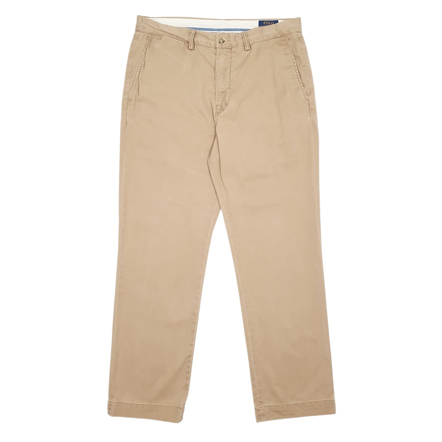 Mens Brown Polo Ralph Lauren Classic Fit Chino Trousers