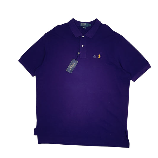 Mens Purple Polo Ralph Lauren  Short Sleeve Polo Shirt
