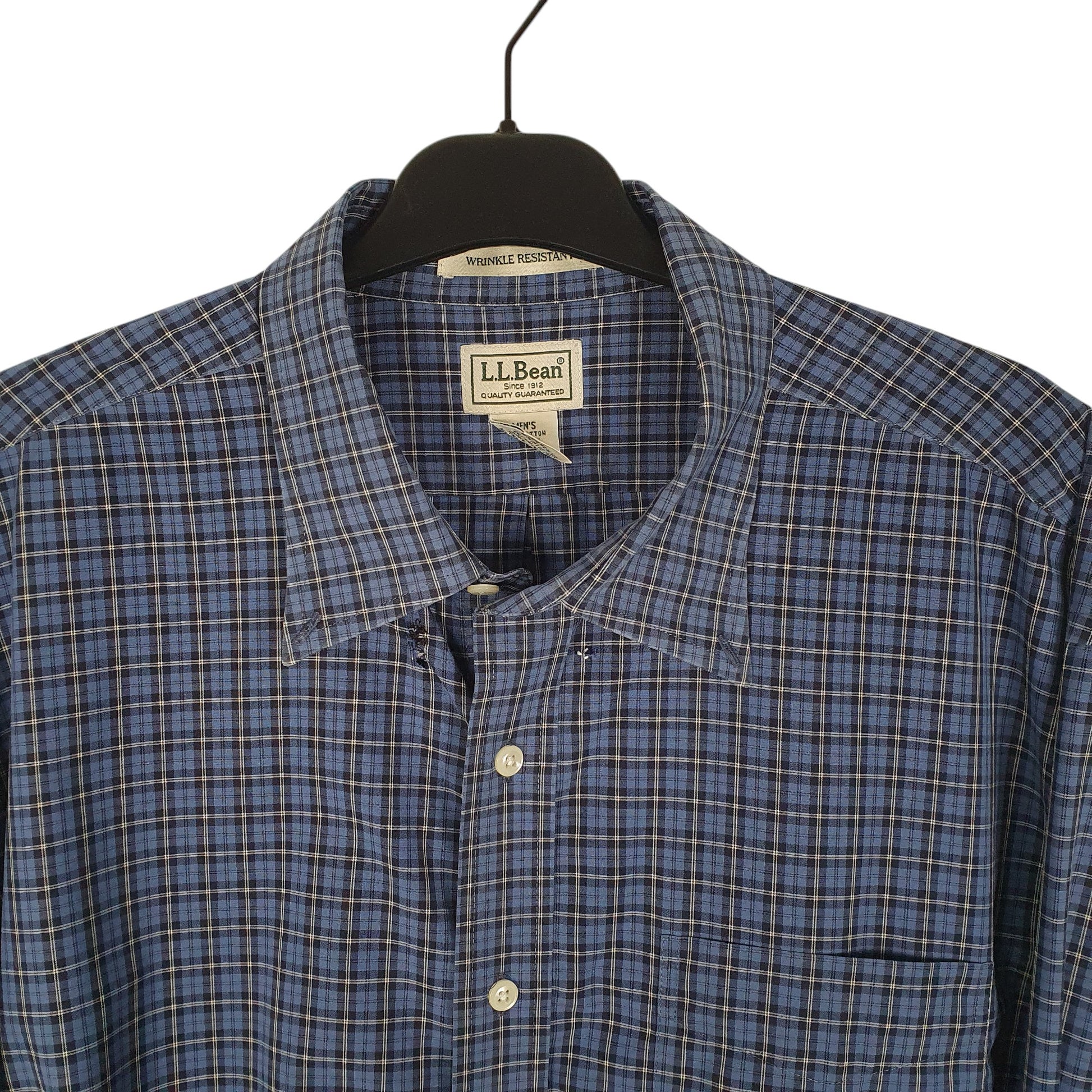 Mens Navy L.L.Bean   Shirt