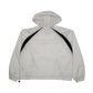 Womens White Nike Vintage 90s Pullover Baggy Fit  Coat