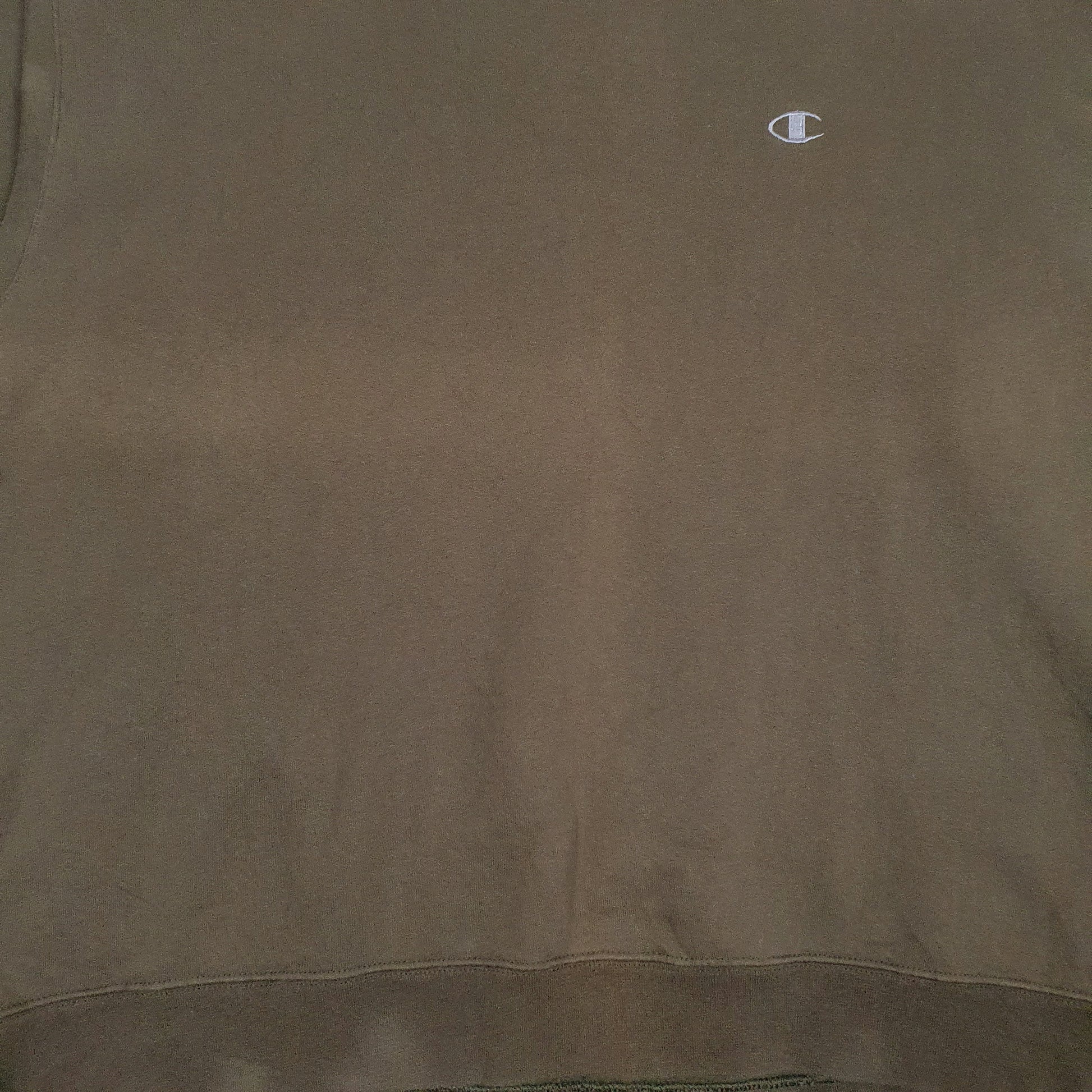 Mens Khaki Champion  Crewneck Jumper