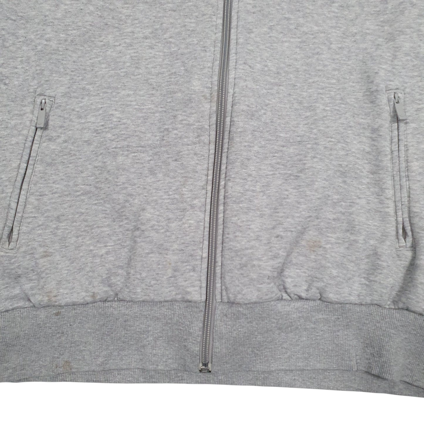 Womens Grey Adidad  Full Zip Jumper