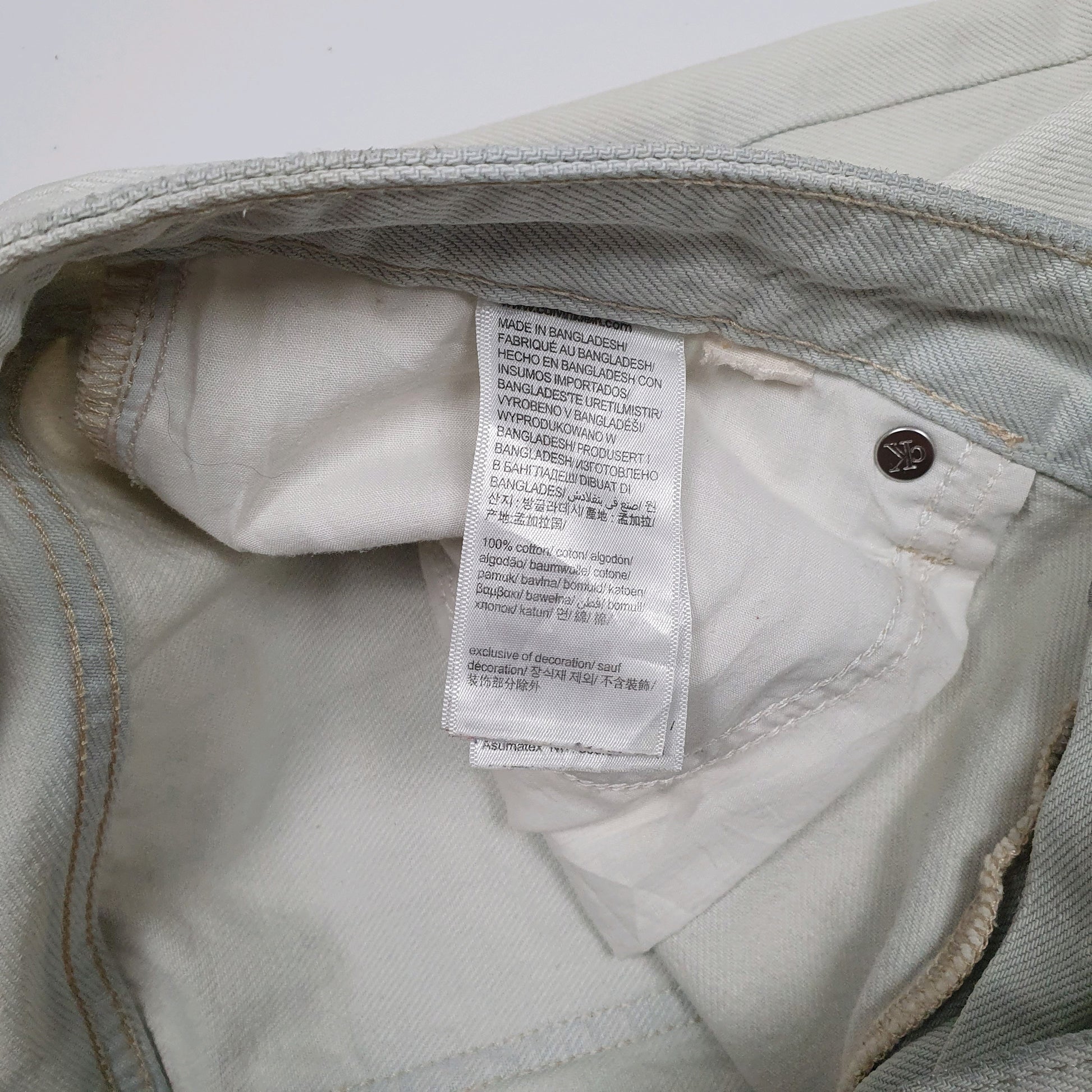 Mens Cream Calvin Klein   Jeans