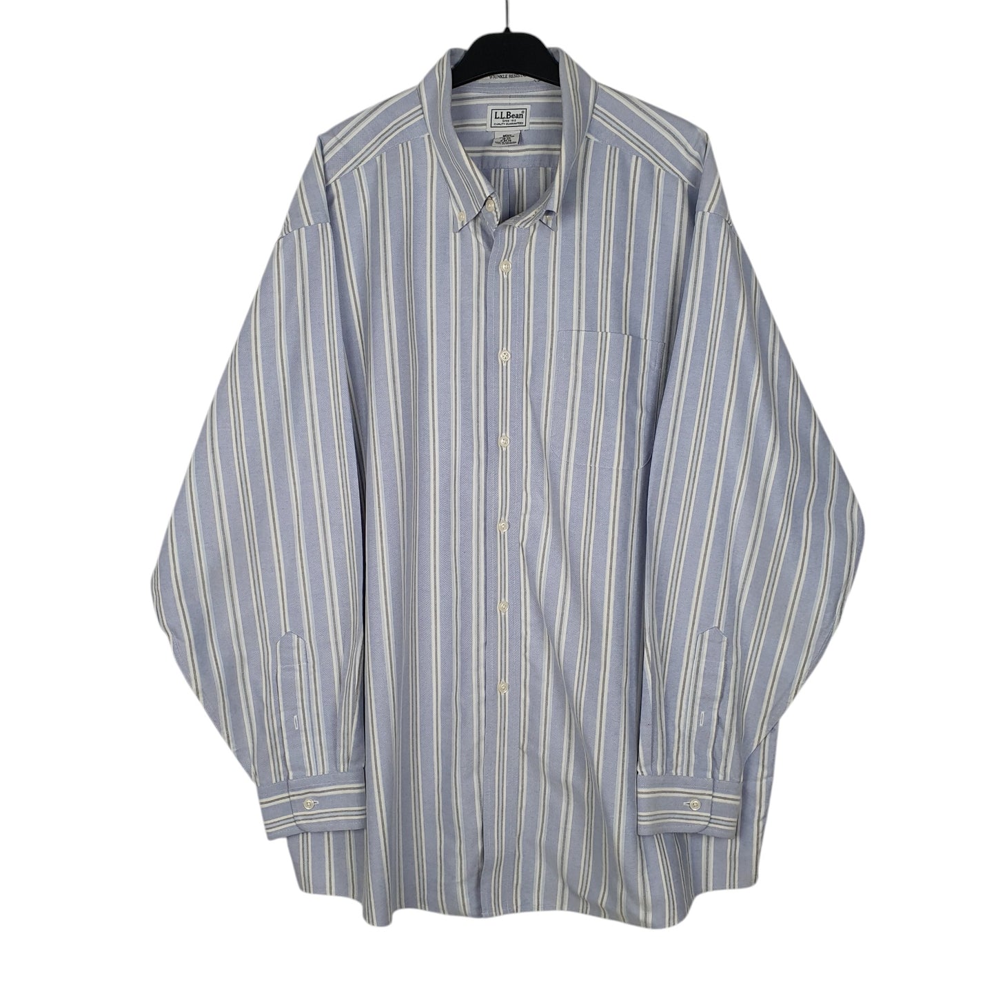 Mens Blue L.L.Bean  Long Sleeve Shirt