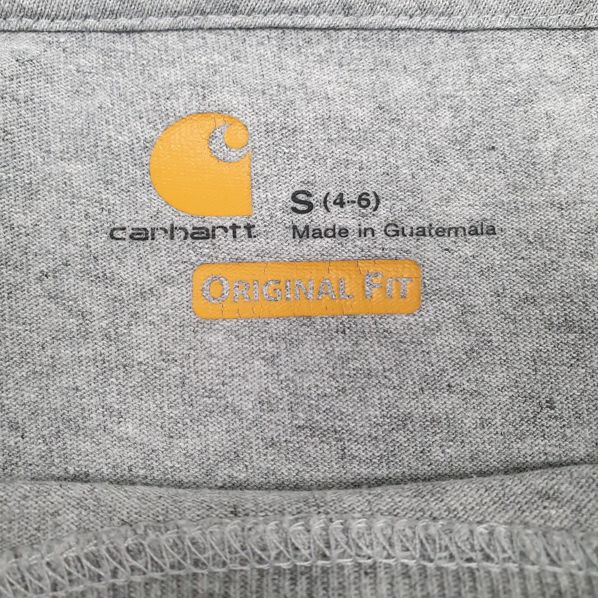 Womens Grey Carhartt   T Shirt