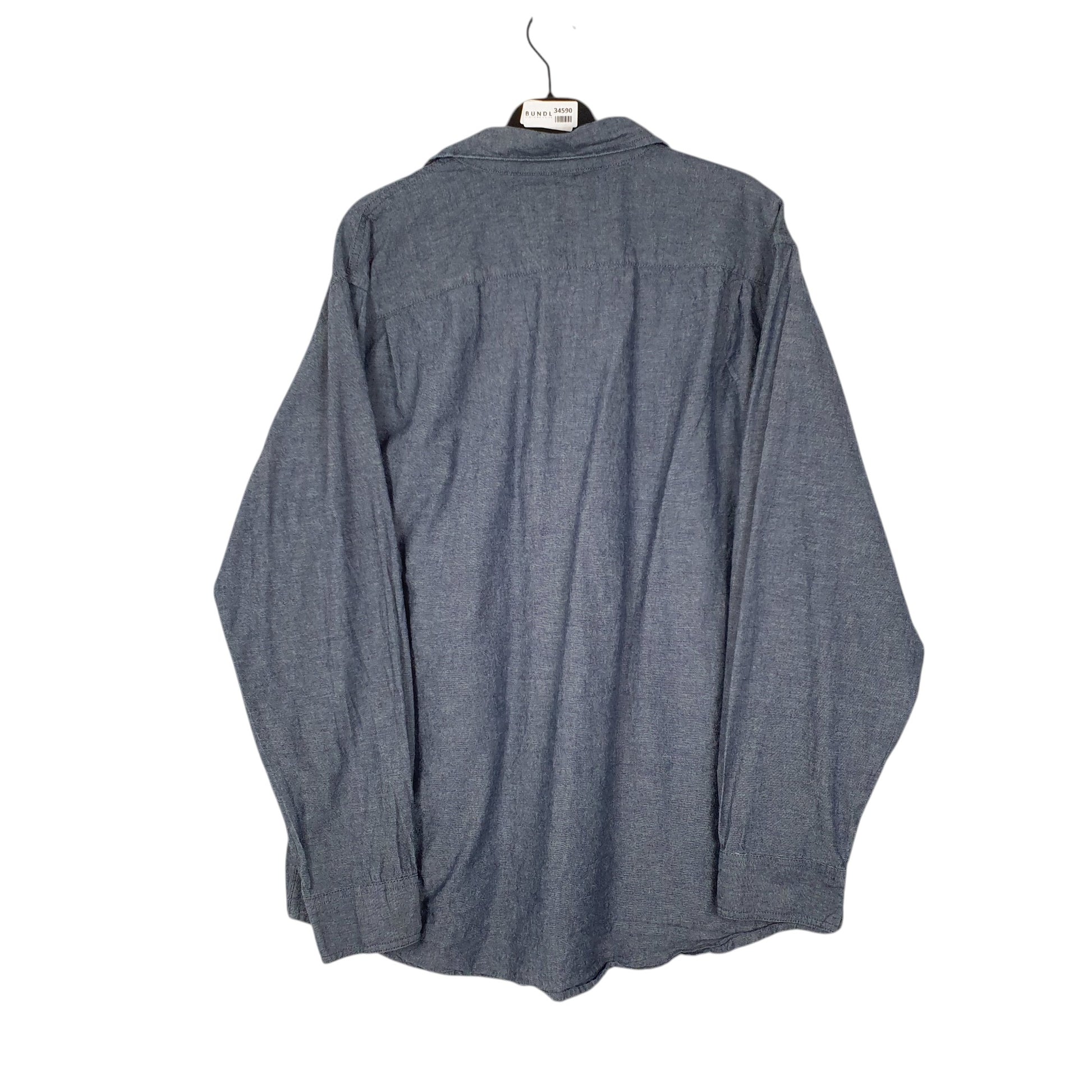 Mens Blue Wrangler   Shirt