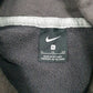 Mens Grey Nike Warriors Basketball Hoodie Jumper