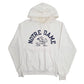 Mens White Champion Notre Dame Hoodie Jumper