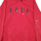 Mens Red Nike Air Jordan Hoodie Jumper