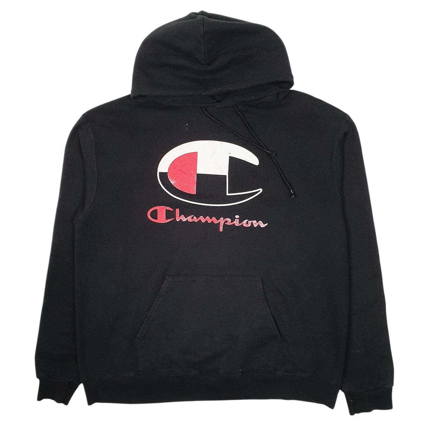 Mens Black Champion  Hoodie Jumper