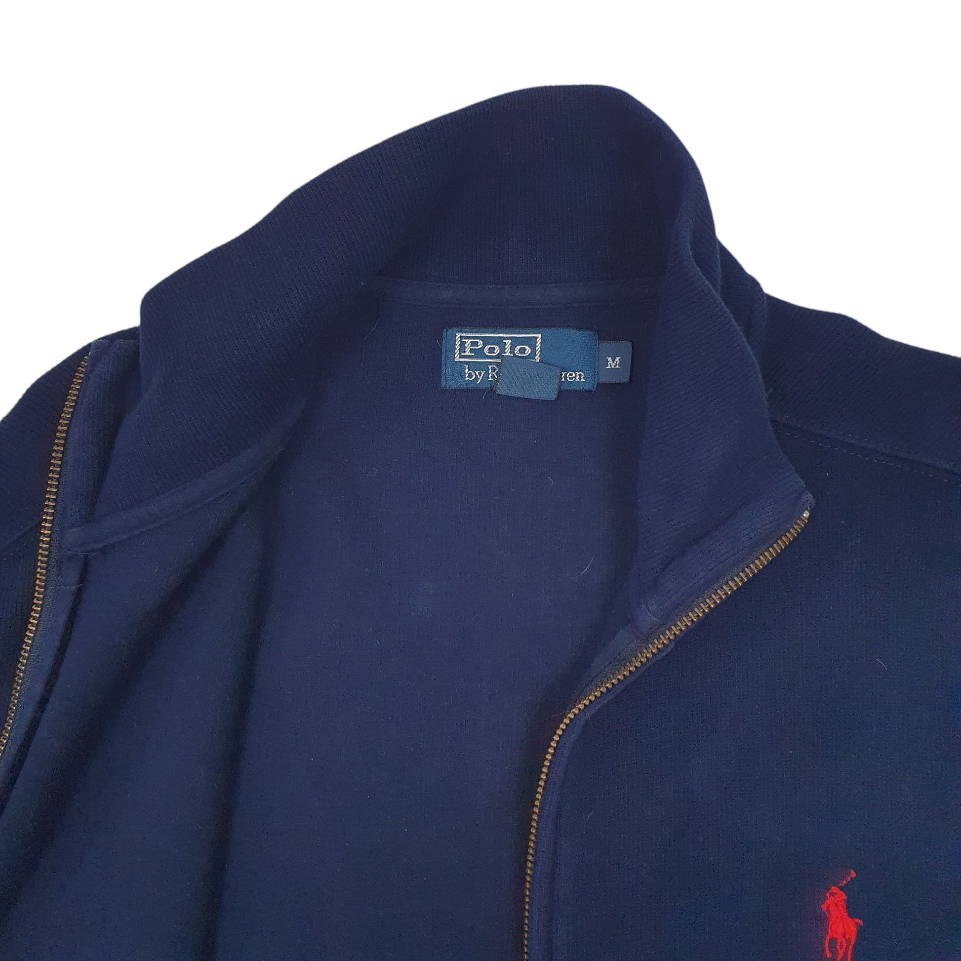 Mens Navy Polo Ralph Lauren  Full Zip Jumper