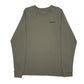 Mens Green Patagonia  Long Sleeve T Shirt