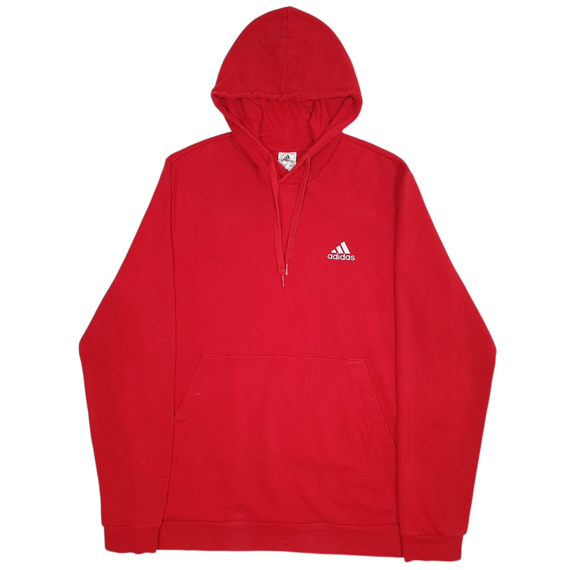 Mens Red Adidas  Hoodie Jumper